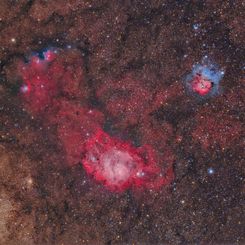  A Sagittarius Triplet 