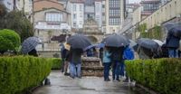 Vuelve la tormenta y la lluvia a Ourense hasta el domingo
