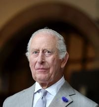 Camera Captures Super Striking Photo of King Charles Standing Side-by-Side with Surprise Windsor Castle Guest