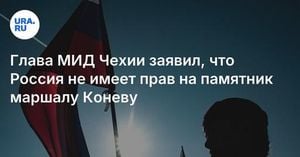 Czech Foreign Minister's Remarks Spark Controversy Over Konev Monument