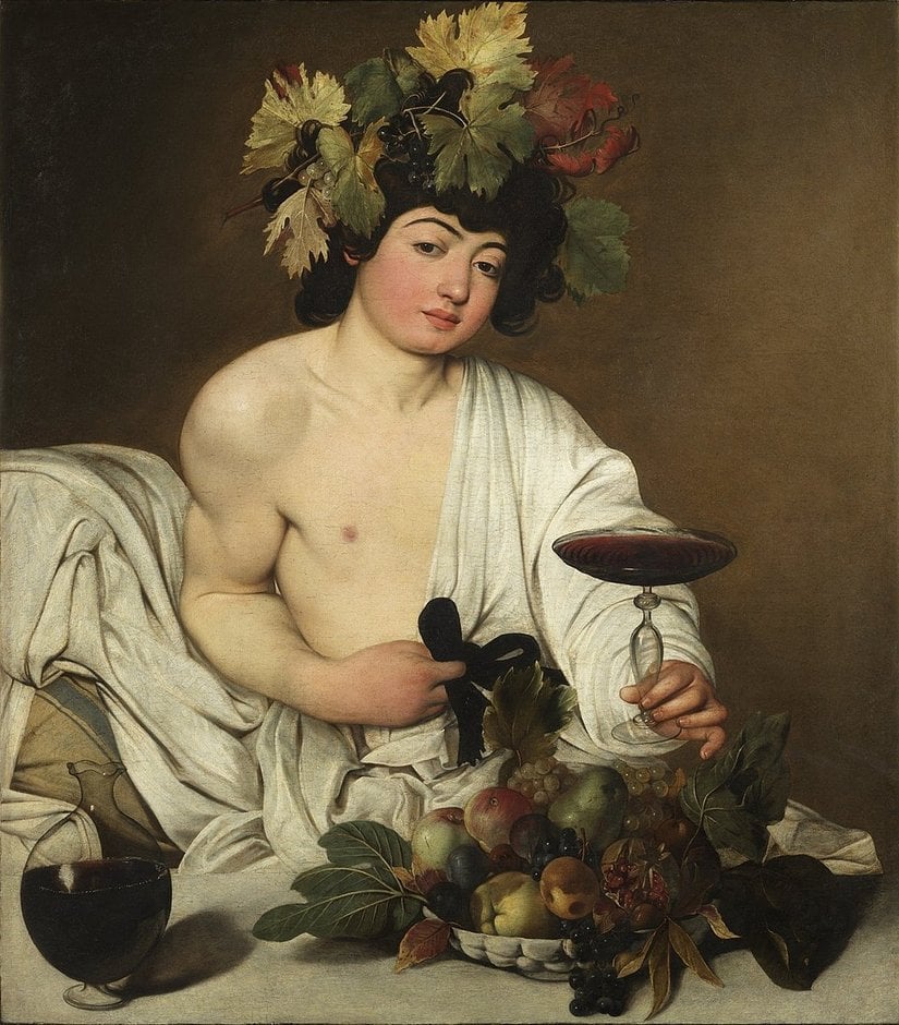 Bacchus, Caravaggio (1596)