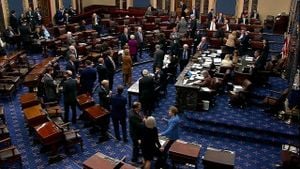 Senate Moves To Avert Government Shutdown As Deadline Approaches