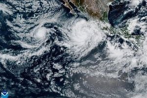 Hurricane Priscilla Pounds Mexico As Jerry Forms In Atlantic