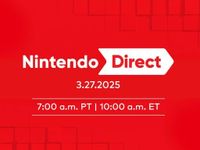 Nintendo announces March 27th Switch Direct but livestream won't focus on Switch 2 games