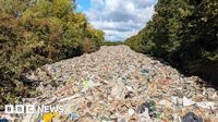 Man arrested over Oxfordshire waste mountain