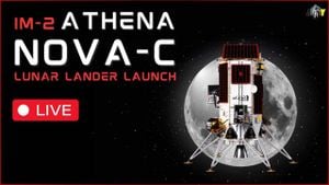 Athena Lunar Lander Set For Launch To Moon's South Pole