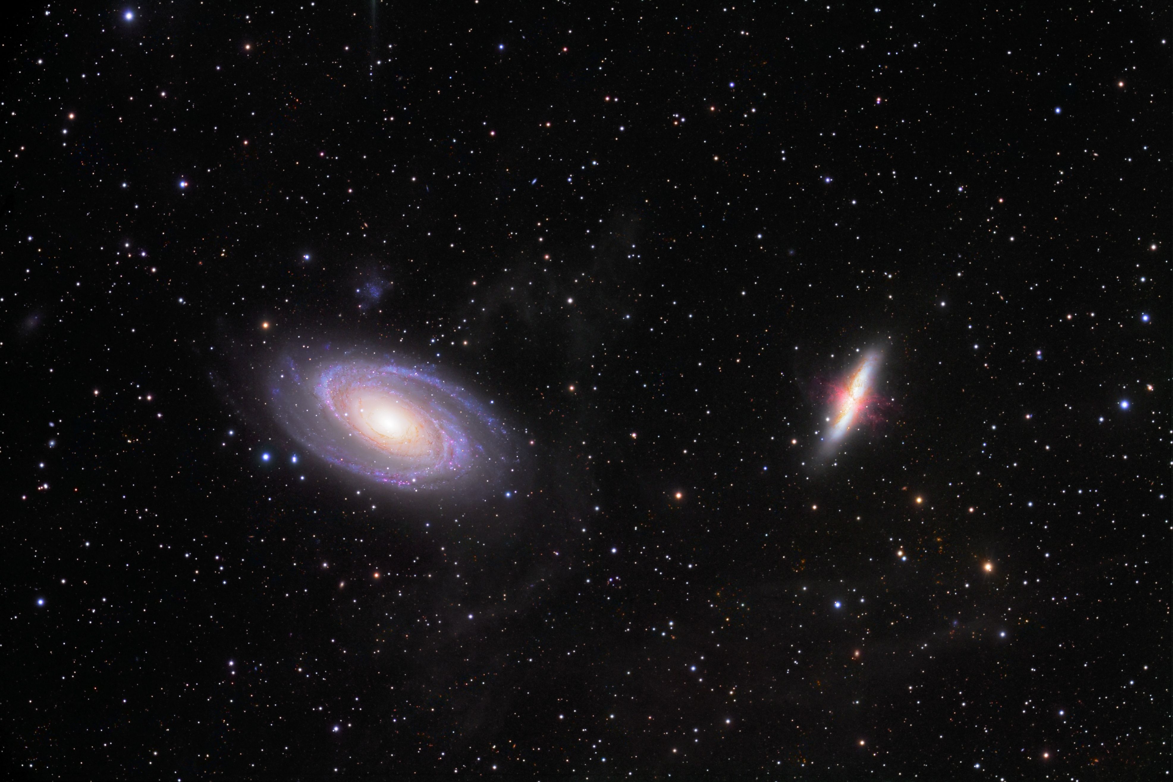 Galaksi Savaşları: M81 ve M82