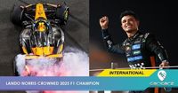 Lando Norris Crowned 2025 F1 World Champion