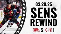 Sens Rewind: Sens Fall to Avalanche | Ottawa Senators