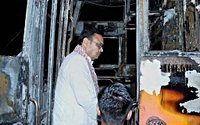 Bus fire leaves at least 20 people dead in western India