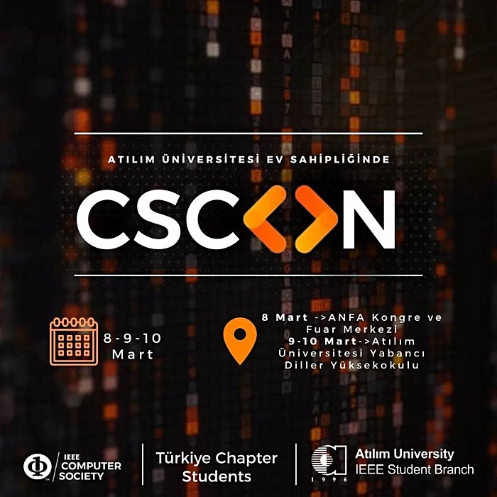 IEEE Atılım Üniversitesi CSCON’24