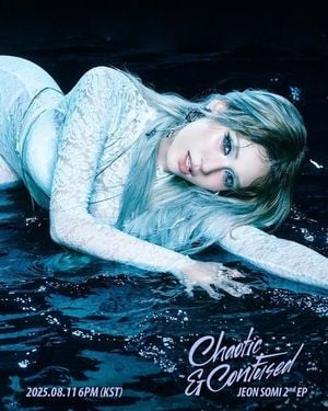 Jeon Somi Unveils Striking New Look For Chaotic Confused