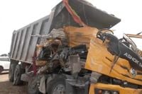 India: At least 20 killed as gravel truck crashes into passenger bus in Telangana