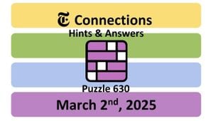 NYT Connections Puzzle Solutions For March 3-4, 2025