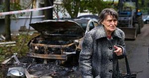 Russian Drone And Missile Barrage Devastates Ukraine
