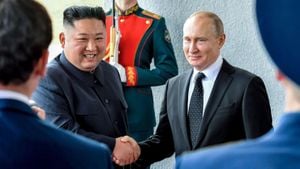 North Korea And Russia Strengthen Military Ties