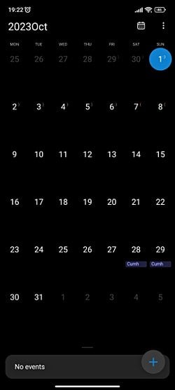 Takvim uygulamasındaki :( :) işaretlerini nasıl kapatabilirim?