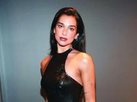 Dua Lipa spotted supporting Arsenal during Champions League match against Real Madrid at Emirates Stadium | The Express Tribune