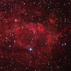 Stars and the Bubble Nebula