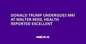Trump Reveals MRI At Walter Reed Amid Health Questions