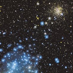 M35 ve NGC 2158 Yıldız Kümeleri