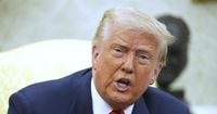 トランプ氏「8日以降に重大発表」　来週の中東訪問前に - 日本経済新聞