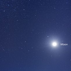  Five Planets and the Moon over Australia 