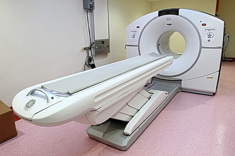 PET-CT tarayıcısı.