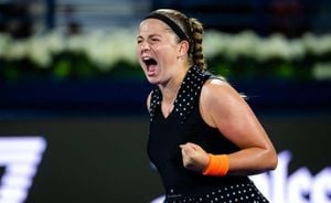 Ostapenko Faces Paolini At Qatar Open Round Of 16