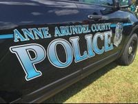 Car crashes into pole in Anne Arundel County