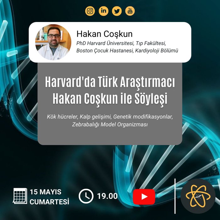 Hakan Coşkun Söyleşisi (Harvard Üniversitesi Tıp Fakültesi) - Atocosmic