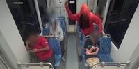 Chilling video shows moments before Ukrainian refugee stabbed to death on Charlotte light rail | Fox News Video