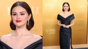 Selena Gomez Dazzles At 2025 SAG Awards