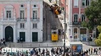 Boy, 3, pulled from funicular crash that has shocked Portugal