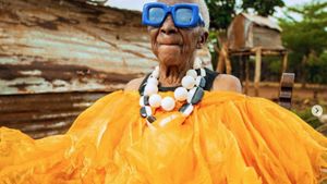 Zambian Grandmother Becomes Fashion Sensation