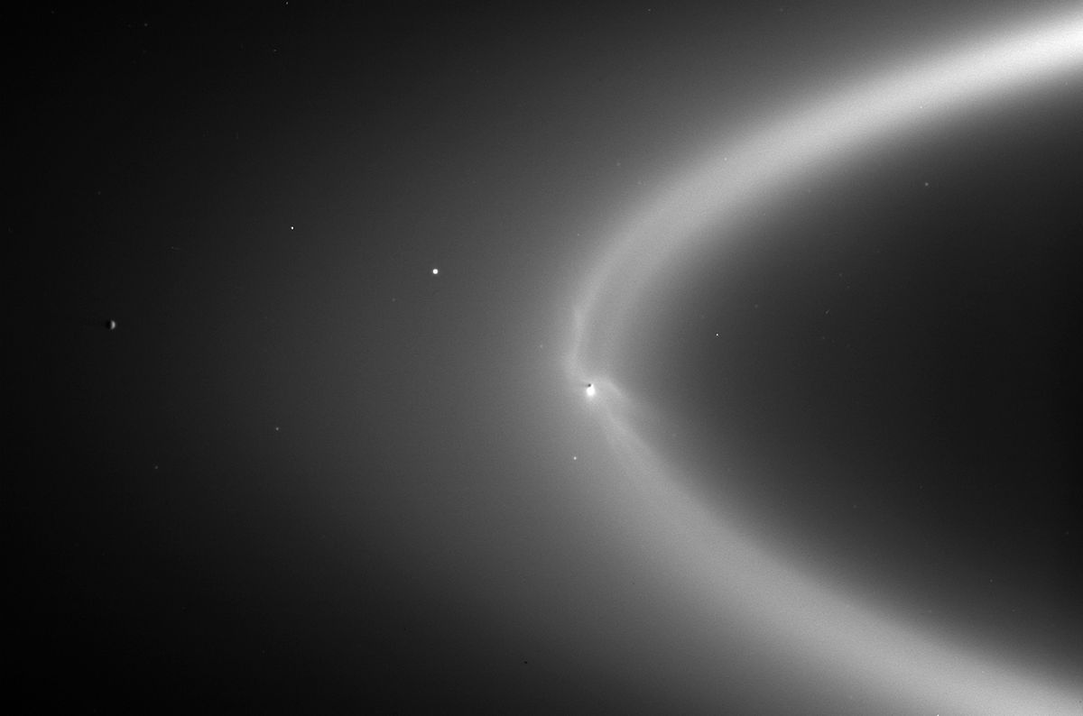 Enceladus Creates Saturn's E Ring