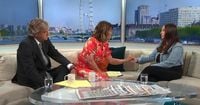 Good Morning Britain's Susanna Reid rushes to comfort grieving guest live on-air