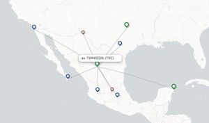 Torreón International Airport Flight Updates For February