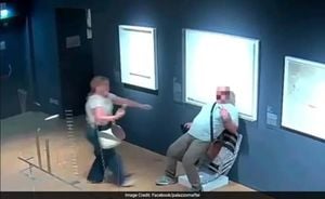 Tourist Destroys Swarovski Van Gogh Chair In Italy
