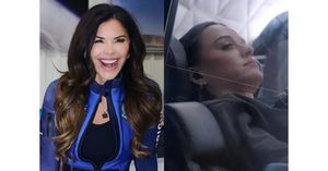 Katy Perry And All-Female Crew Make Space History