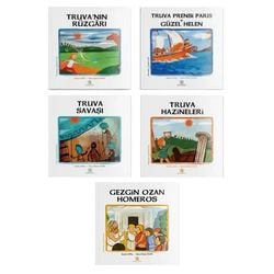 Truva Seti: Çocuklar İçin Truva Destanı (5 Kitap)