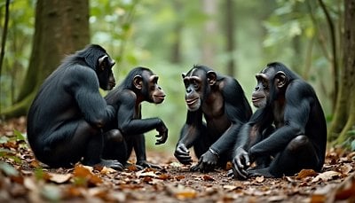 Şempanzeler de İnsanlar Kadar Hızlı İletişim Kuruyor!