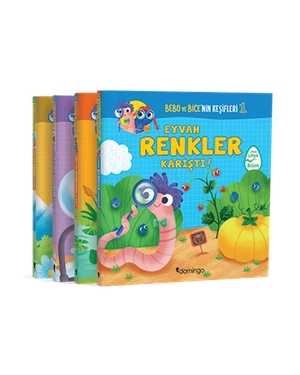 Bebo ve Bice'nin Keşifleri Seti (4 Kitap)