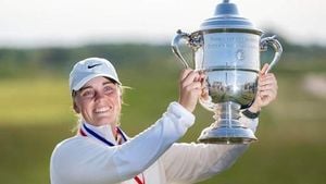 Maja Stark’s Candid Struggle Echoes As Amateurs Battle Chambers Bay