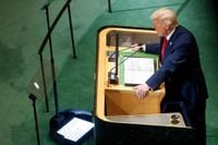 Trump Denies Climate Change and Twists Facts in UN Speech