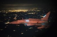 UK flies fighter jets over Poland in warning to Putin to stay out of Nato territory