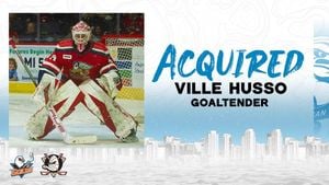 Ducks Acquire Goaltender Ville Husso From Red Wings