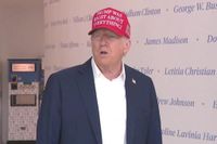 Trump claims friend too scared to walk ten blocks now dining out four nights in a row