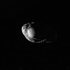 Shepherd Moon Prometheus from Cassini