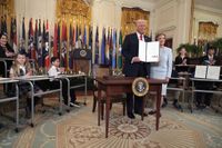 Trump signs order directing education secretary to shut down her own department